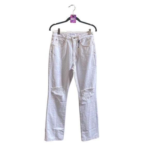 NWT WEWOREWHAT Icon Jean Stretch Twill Denim, size 27 - Picture 2 of 13